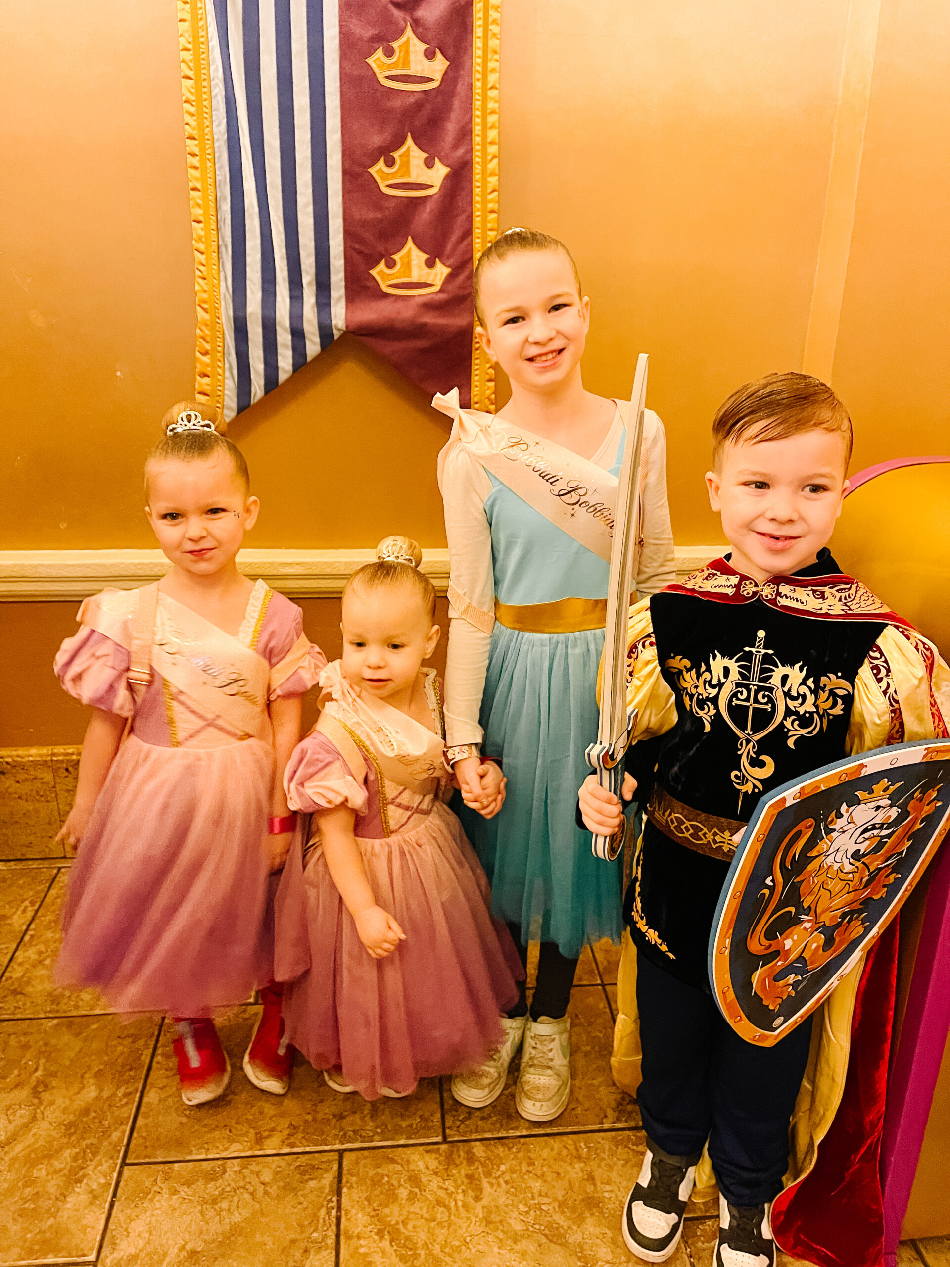 Four kids reveal of Bibiddi Bobbidi Boutique in Walt Disney World