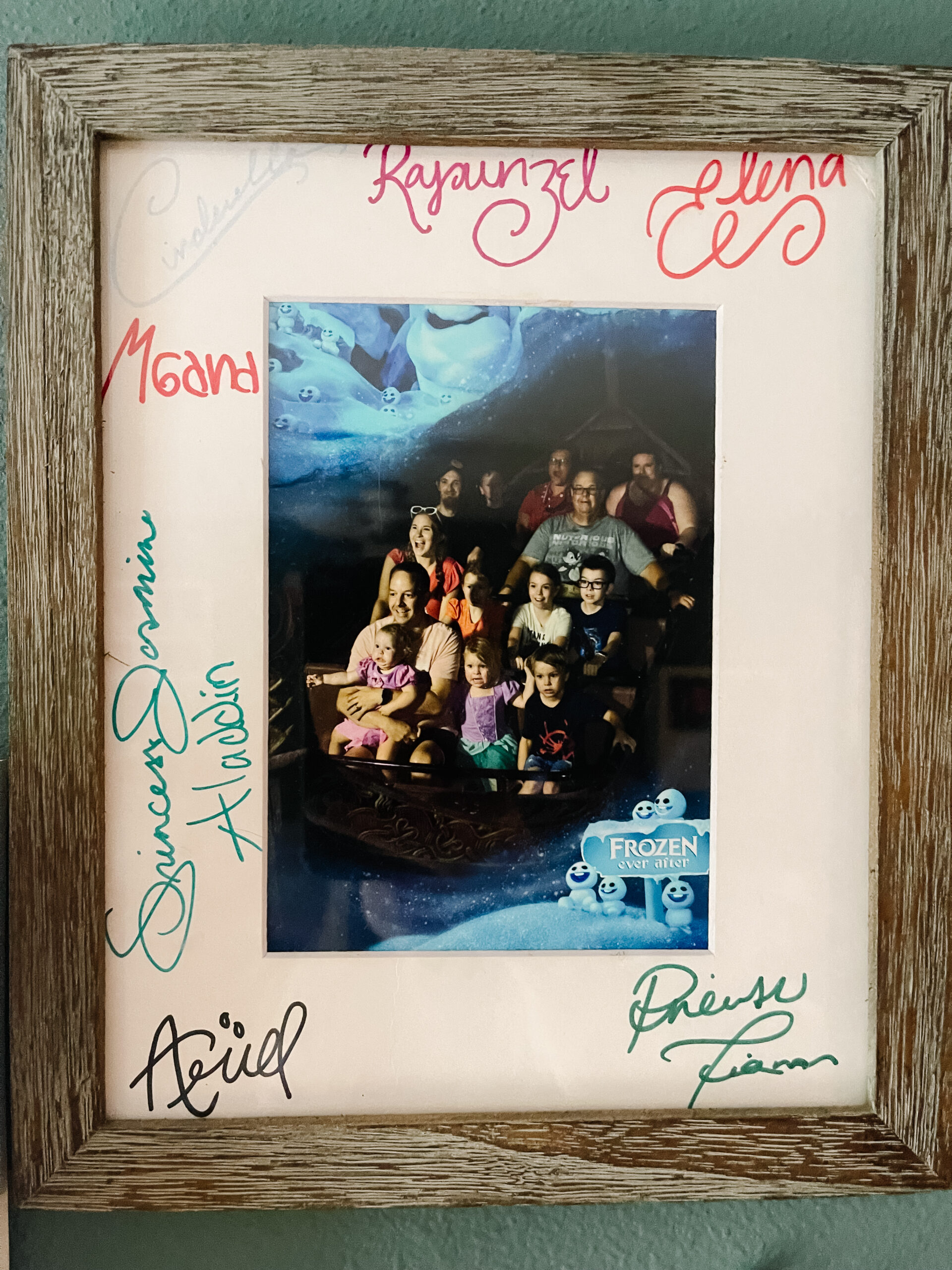 Best souvenir idea for Disney, character signing mat
